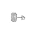 Jewelry wholesale Wholesale Classic Round Cubic Zirconia Trendy Stud Earrings