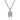 Jewelry wholesale Wholesale Cubic Zirconia Hip Hop Diamond Lovely Letter A-Z Necklace 24in, Waterproof