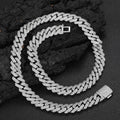Wholesale Fully Iced Out Hip Hop Cuban Chain Necklace,Chain 16in,18in,20in,22in,24in