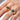 Jewelry wholesale Wholesale Two-Tone Segment Cubic Zirconia Trendy 304 Stainless Steel Ring – 18K Gold Plated, Waterproof