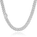 Jewelry wholesale Wholesale Cubic Zirconia Hip Hop Diamond Cuban Chain Necklace 16in,18in,20in,24in,Waterproof