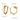 Jewelry wholesale Wholesale Twist Loop Knot Minimalist 304 Stainless Steel Hoop Earrings-18K Gold Plated, Waterproof