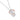 Jewelry wholesale D/VVS1 Moissanite Two-Tone Infinity Heart Pendant Necklace — Pavé S-Curve, 18 K White & Rose-Gold Vermeil on 925 Silver, 45 + 5 cm