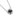 Jewelry wholesale 1.0 CTW · D/VVS1 Black Moissanite Halo Pendant Necklace — Pavé CZ Frame, 18 K White-Gold Vermeil on 925 Silver, 45 + 5 cm