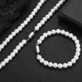 Wholesale 8mm Pearls Chain Necklace – Chain 7in-24in