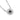 Jewelry wholesale 1.0 CTW · D/VVS1 Black Moissanite Halo Pendant Necklace — Pavé CZ Frame, 18 K White-Gold Vermeil on 925 Silver, 45 + 5 cm