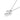 Jewelry wholesale D/VVS1 Moissanite Two-Tone Infinity Heart Pendant Necklace — Pavé S-Curve, 18 K White & Rose-Gold Vermeil on 925 Silver, 45 + 5 cm