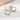 Jewelry wholesale Wholesale Double Heart Minimalist 304 Stainless Steel Drop Earrings, Waterproof