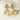 Jewelry wholesale Wholesale Ginkgo Fan Retro 304 Stainless Steel Drop Earrings, Waterproof