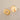 Jewelry wholesale Wholesale Lotus Leaf Pearl Elegant 304 Stainless Steel Stud Earrings-18K Gold Plated, Waterproof