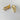 Jewelry wholesale Wholesale Molten Metal Trendy 304 Stainless Steel Stud Earrings-18K Gold Plated, Waterproof
