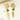 Jewelry wholesale Wholesale Irregular Sheet Textured Vintage 304 Stainless Steel Drop Earrings – 14K Gold Plated, Waterproof