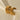 Jewelry wholesale Wholesale C Shape Heart Combined Lovely 304 Stainless Steel Hoop Earrings-18K Gold Plated, Waterproof