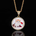 Jewelry wholesale Wholesale Cubic Zircon Hip Hop Cat&Dog Pendant Twist Chain Necklace 24in
