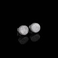 Jewelry wholesale Wholesale Classic Round Cubic Zirconia Trendy Stud Earrings