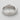 Jewelry wholesale Moissanite D/VVS1 Round-Cut Moissanite Men's Twisted Ring – 18K White Gold Vermeil on 925 Sterling Silver, GRA Certified