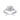 Jewelry wholesale Wholesale Moissanite D/VVS1 Round Cut Four-Prong Three-Stone Engagement Ring – 18K White Gold Vermeil on 925 Silver, GRA Certified