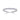 Jewelry wholesale Wholesale Moissanite Round-Cut D/VVS1 Scalloped Pavé Half-Eternity Band – 18K White Gold Vermeil on 925 Silver, GRA Certified