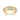 Jewelry wholesale Wholesale Moissanite D/VVS1 Pavé Crossover Twist Band – 18K Yellow Gold Vermeil on 925 Silver, GRA Certified