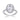 Jewelry wholesale Wholesale Moissanite D/VVS1 Oval Cut four-Prong Solitaire Pavé Shoulder Engagement Ring – 18K White Gold Vermeil on 925 Silver, GRA Certified