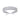 Jewelry wholesale Wholesale Moissanite D/VVS1 Three-Row Half-Eternity Band with Round Cut Stones – 18K White Gold Vermeil on 925 Silver, GRA Certified
