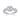 Jewelry wholesale Wholesale Moissanite 1CT D/VVS1 Round Cut Four-Prong Halo Engagement Ring with Pavé Twisted Band – 18K White Gold Vermeil on 925 Silver, GRA Certified