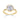 Jewelry wholesale Wholesale Moissanite D/VVS1 Round-Cut Channel-Set Engagement Ring – 18K Yellow Gold Vermeil on 925 Silver, GRA Certified