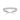 Jewelry wholesale Wholesale Moissanite Round-Cut D/VVS1 Bar-Set Half-Eternity Band – 18K White Gold Vermeil on 925 Silver, GRA Certified