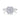 Jewelry wholesale Wholesale Moissanite D/VVS1 Asscher Cut Four-Prong Pavé Engagement Ring – 18K White Gold Vermeil on 925 Silver, GRA Certified