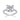 Jewelry wholesale Wholesale Moissanite 5CT D/VVS1 Round-Cut four-Prong Solitaire Pavé Shoulder Engagement Ring – 18K White Gold Vermeil on 925 Silver, GRA Certified