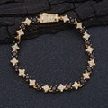 Jewelry wholesale Wholesale Star Cubic Zirconia HipHop Tennis Bracelet, Chain 7in,8in,9in