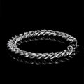 Jewelry wholesale Wholesale Cuban Chain Hip Hop 304 Stainless Steel Chain Bracelet - 18K Gold-Plated, Chain 7in,8in,9in , Waterproof