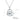 Jewelry wholesale Wholesale Moissanite 0.50 CT D/VVS1 "Embracing Hearts" Pendant — Pavé Double-Heart with Floating Moissanite, 18 K White-Gold Vermeil (2.5 µm) on S925 Silver,45 cm Chain Included, GRA Certified