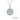 Jewelry wholesale Wholesale Moissanite 0.50 CT · D/VVS1 Round-Cut Sunburst Halo Pendant — Double Halo, 18 K White-Gold Vermeil (2.5 µm) on S925 Silver, 45 cm Chain Included, GRA Certified