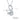 Jewelry wholesale Wholesale Moissanite 0.50 CT · D/VVS1 Round-Cut Swan Pendant — Pavé Curve, 18 K White-Gold Vermeil (2.5 µm) on S925 Silver, 45 cm Chain Included, GRA Certified