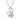 Jewelry wholesale Wholesale Moissanite 0.50 CT · D/VVS1 Round-Cut Swan Pendant — Pavé Curve, 18 K White-Gold Vermeil (2.5 µm) on S925 Silver, 45 cm Chain Included, GRA Certified