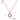 Jewelry wholesale Wholesale Moissanite D/VVS1 Initial "K" Pendant Necklace—18 K Rose-Gold Vermeil on 925 Silver • 45 cm Chain, GRA Certified