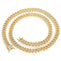 Jewelry wholesale Wholesale Iced Out Hip Hop Cuban Link Chain Necklace 16in,18in,20in,22in,24in