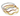 Jewelry wholesale Wholesale Squiggle Minimalist 304 Stainless Steel Ring – 18K Gold Plated , Waterproof
