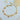 Jewelry wholesale Trendy Wholesale Rose Gold Plated Heart Link Oval Chains Bracelet