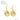 Jewelry wholesale Creative Geometric Spiral Ears Stainless Steel Gold Plated Earrings