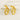 Jewelry wholesale Fashion Simple Pig Nose Stainless Steel Earrings