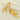 Jewelry wholesale INS Style 18K Gold Stainless Steel Snake Earrings