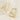 Jewelry wholesale New Arrival Heart Irregular Stainless Steel Earrings