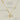 Jewelry wholesale Stainless Steel 18k Asymmetrical Monogram Necklace