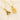 Jewelry wholesale 18k Gold Monogrammed Textured Pendant Necklace