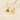 Jewelry wholesale Gold Plated 26 Capital Letter Crocodile Textured Pendant Necklace