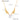Jewelry wholesale Dainty Fine Jewelry 18K Gold Plated Wings Heart Pendant Necklaces