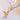 Jewelry wholesale Elegant Fine Jewelry Fairy Zircon Heart Pendant Double Layer Necklaces