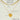 Jewelry wholesale Simple Retro Creative Double Layers Heart Pearl Stainless Steel Necklace